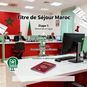 titre de séjour au Maroc 1