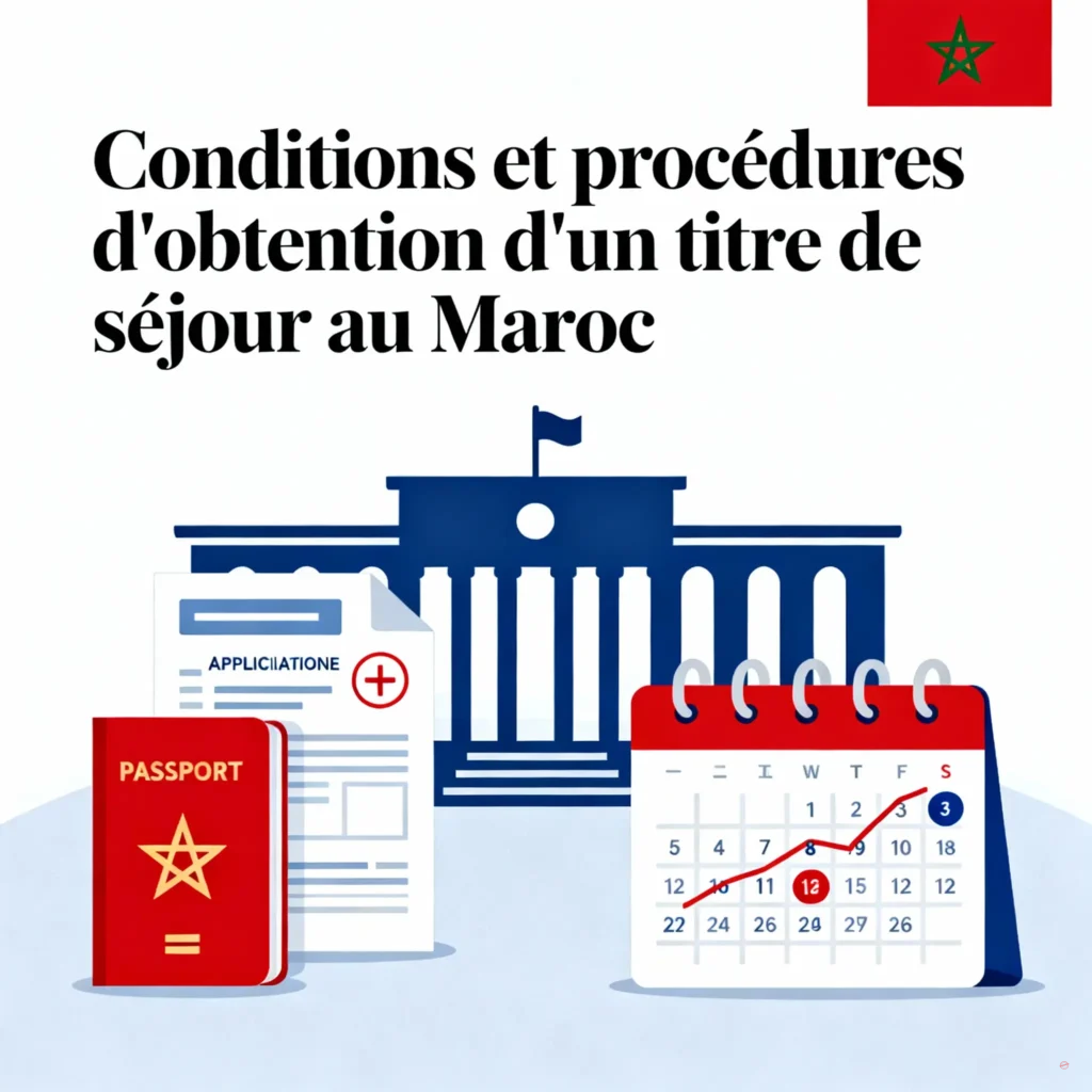 titre de séjour au Maroc 4