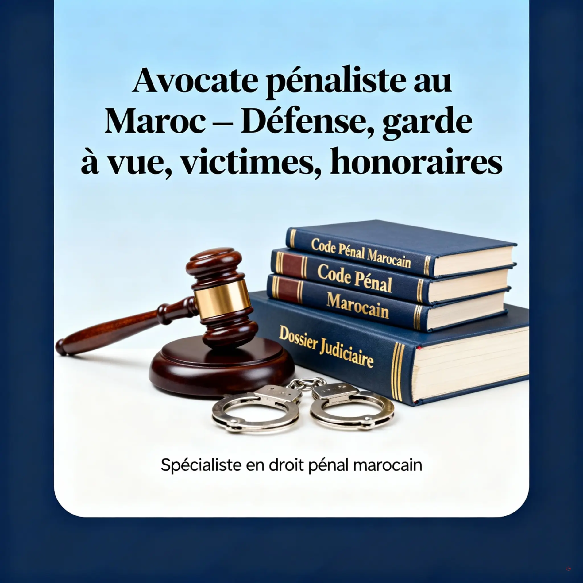 Avocat pénaliste au Maroc 1