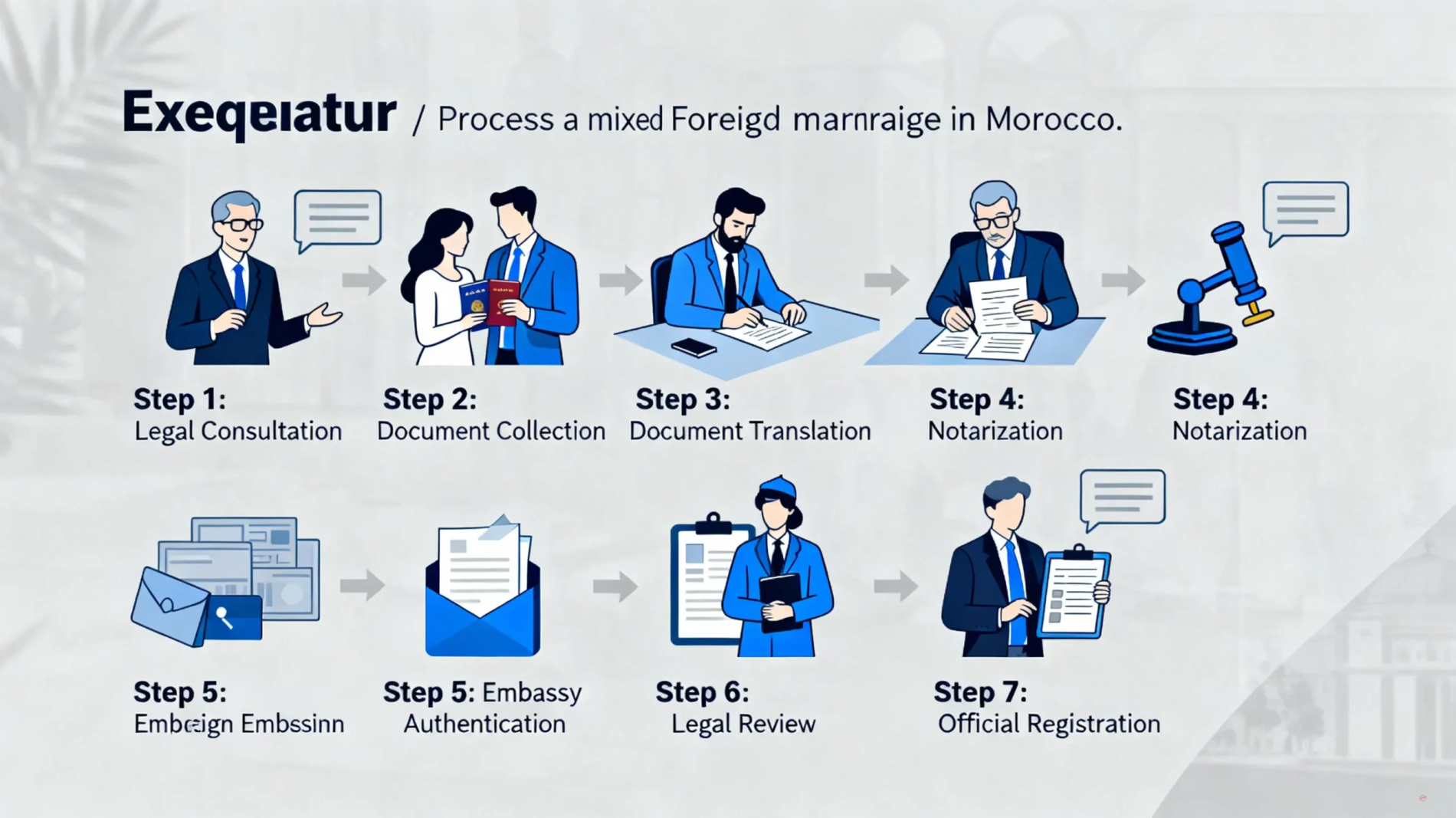 Exequatur d’un contrat de mariage mixte 2