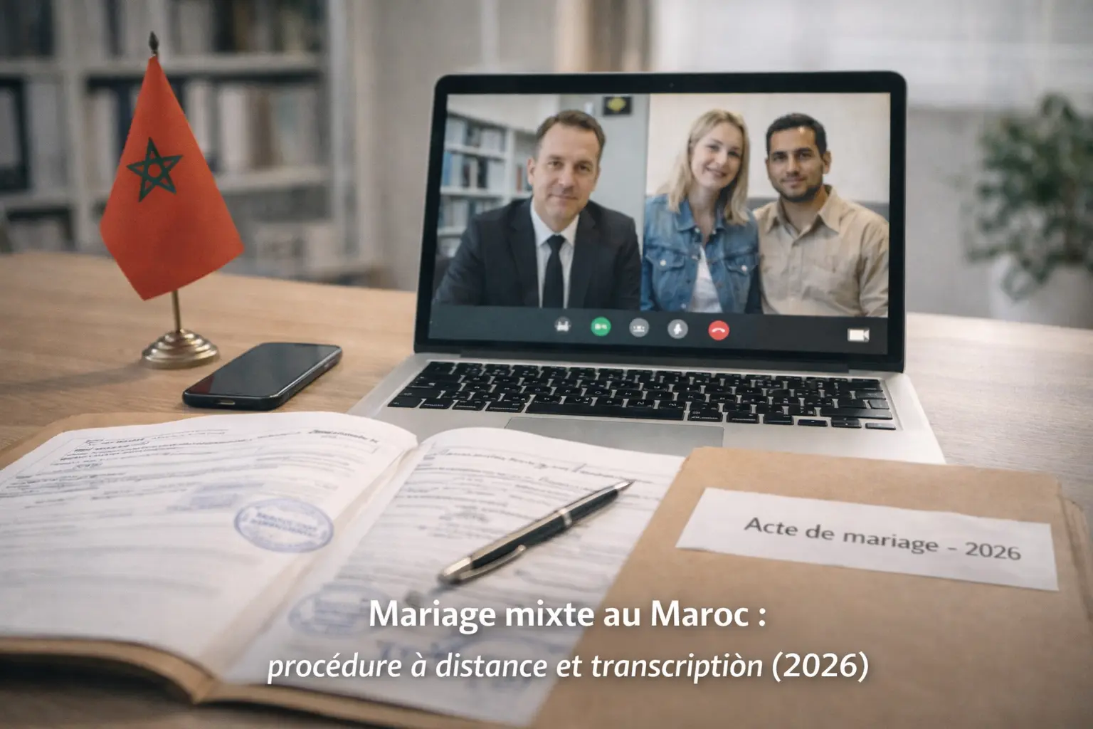Procédure de mariage au Maroc