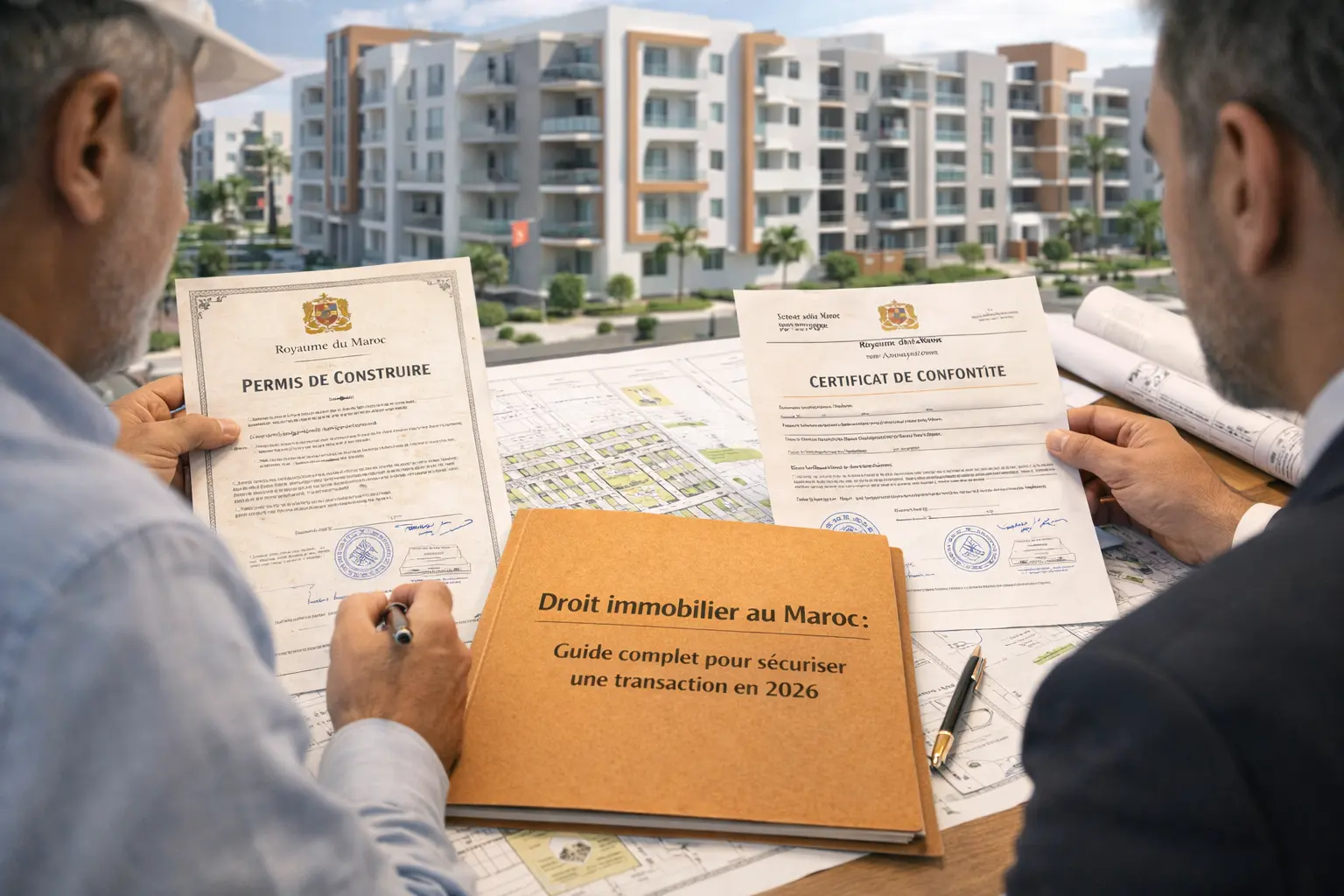 Professionnels et documents immobiliers au Maroc