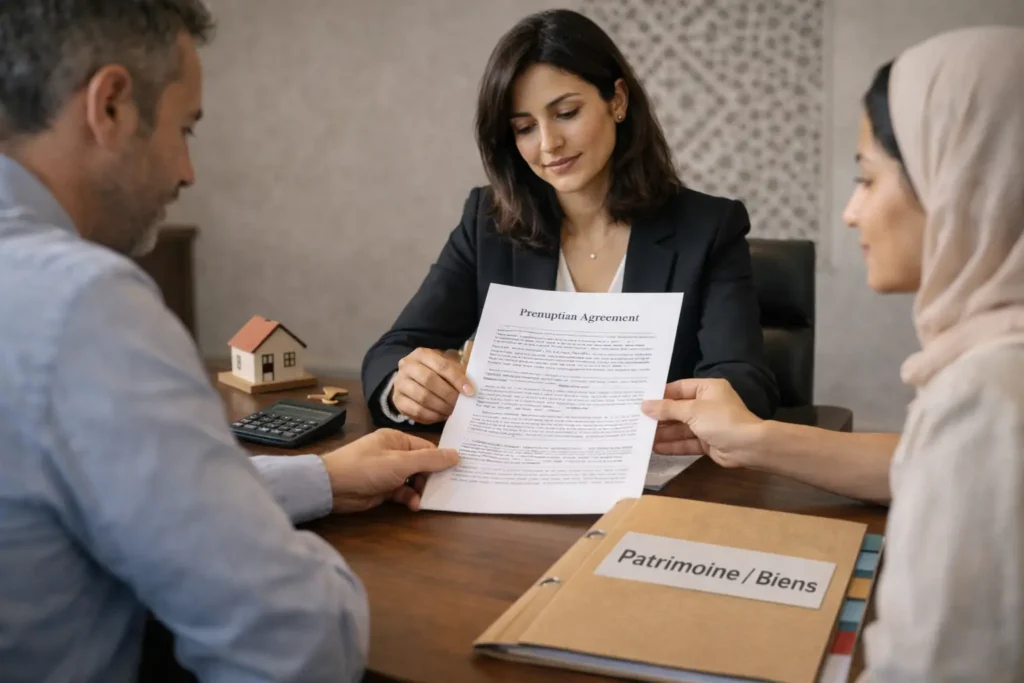 matrimonial property regime marriage contract