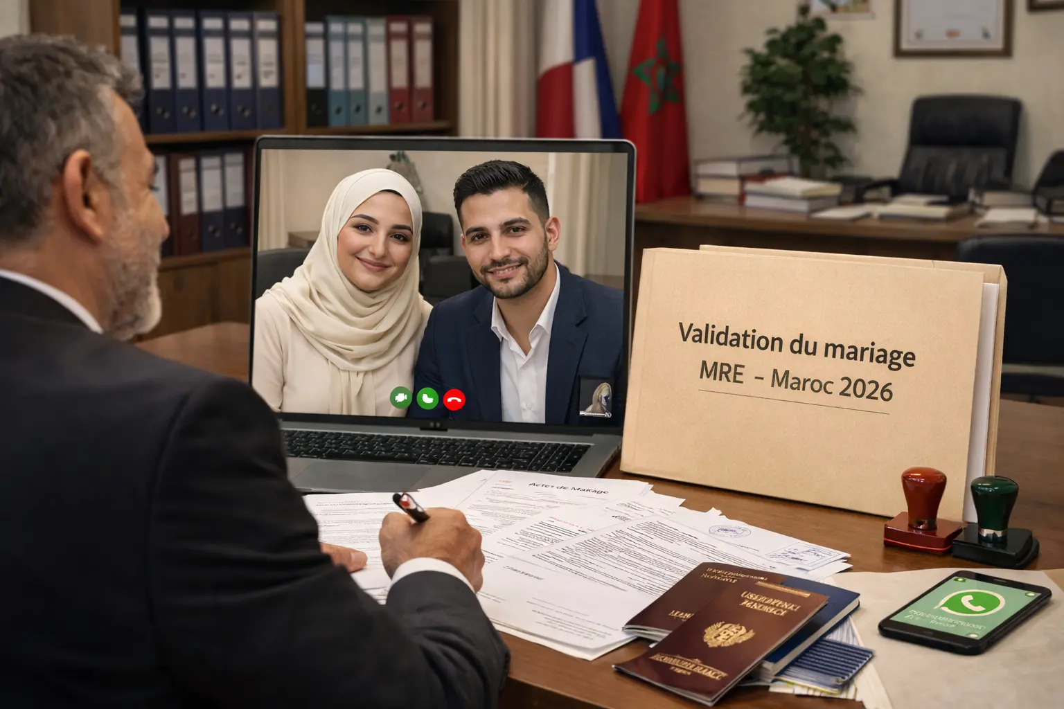 Validation de mariage MRE 2026