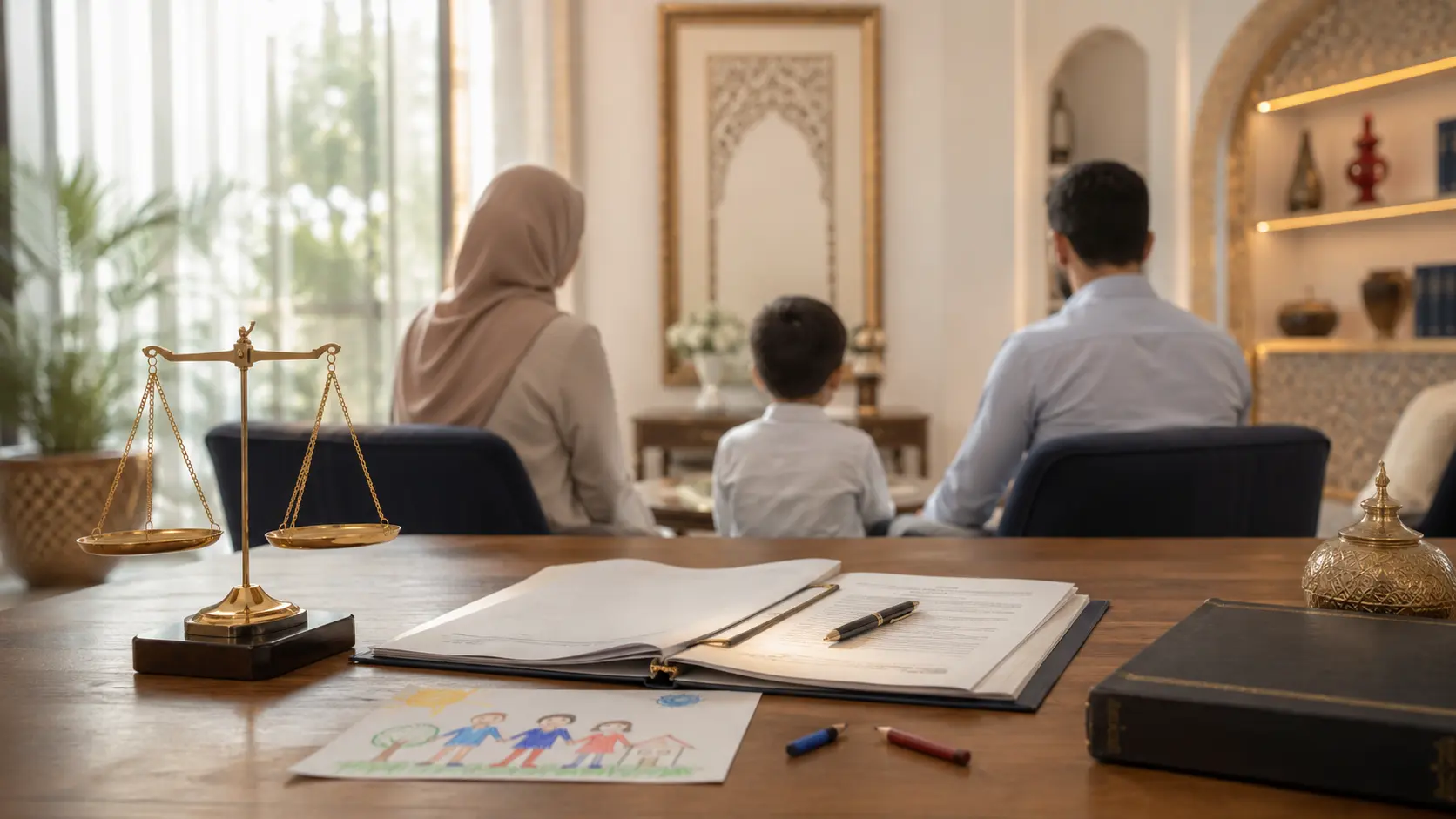 garde des enfants après remariage