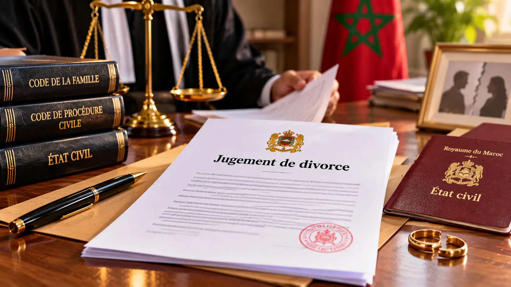 Jugement de divorce marocain